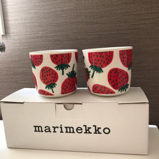 マリメッコ(marimekko)のマリメッコ　マンシッカ　ラテマグ(グラス/カップ)