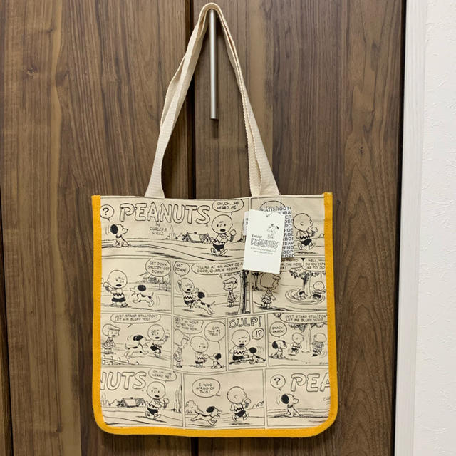 ROOTOTE(ルートート)のムー様専用☆ROOTOTE☆スヌーピーキャンバスバッグ レディースのバッグ(トートバッグ)の商品写真