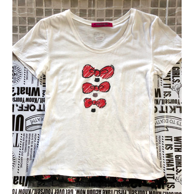 DOLLY GIRL BY ANNA SUI(ドーリーガールバイアナスイ)のドーリーガール Tシャツ レディースのトップス(Tシャツ(半袖/袖なし))の商品写真