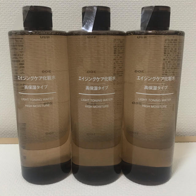 無印良品エイジングケア化粧水 高保湿タイプ 400ml 3本★