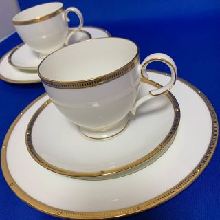 ノリタケ(Noritake)のノリタケ ROCHELLE ロシェルゴールド カップ&ソーサー  プレート(食器)