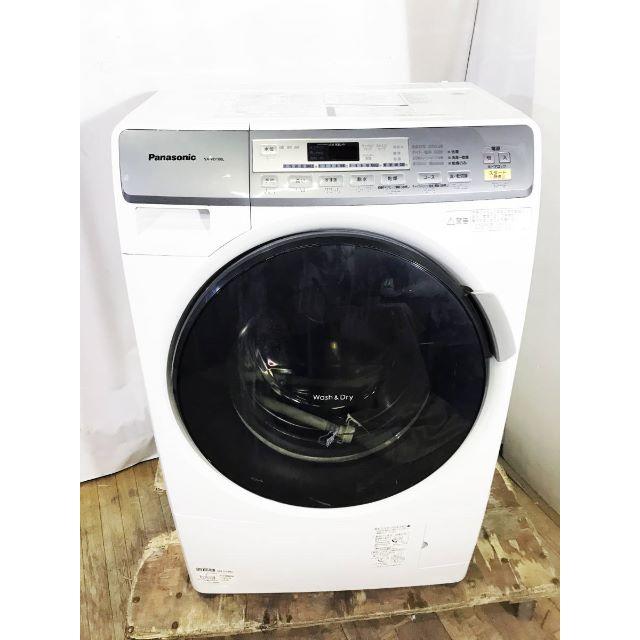 7日〆パナソニック 6kg ドラム式洗濯乾燥機【NA-VD100L】S808 スマホ/家電/カメラの生活家電(洗濯機)の商品写真