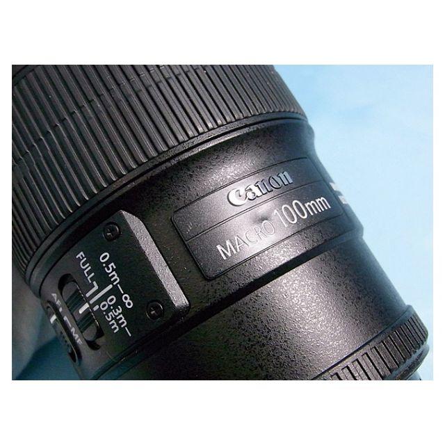 Canon(キヤノン)のCanon EF 100mm F2.8L MACRO IS USM [送料込み] スマホ/家電/カメラのカメラ(レンズ(単焦点))の商品写真