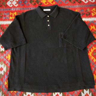 コモリ(COMOLI)の19ss YASHIKI Satsuki Knit Polo ヤシキ ニットポロ(ポロシャツ)