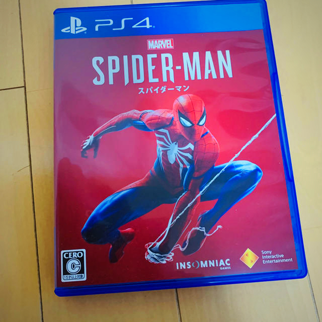 PlayStation4(プレイステーション4)のスパイダーマン　PS4 エンタメ/ホビーのゲームソフト/ゲーム機本体(家庭用ゲームソフト)の商品写真