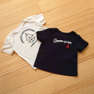 コムサイズム(COMME CA ISM)の【COMME CA ISM】半袖Tシャツ【70】(Ｔシャツ)