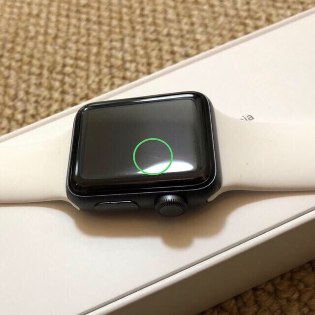 Apple Watch(アップルウォッチ)のApple  Watch series3 ナイキモデル 38mm スマホ/家電/カメラのスマートフォン/携帯電話(その他)の商品写真