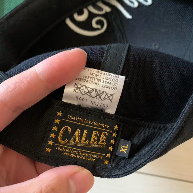 CALEE - calee ベースボールキャップの通販 by T's shop|キャリーなら