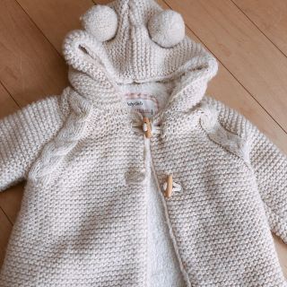 ザラキッズ(ZARA KIDS)のZARA ザラ　ベイビー　もこもこアウター　ジャケット(ジャケット/上着)