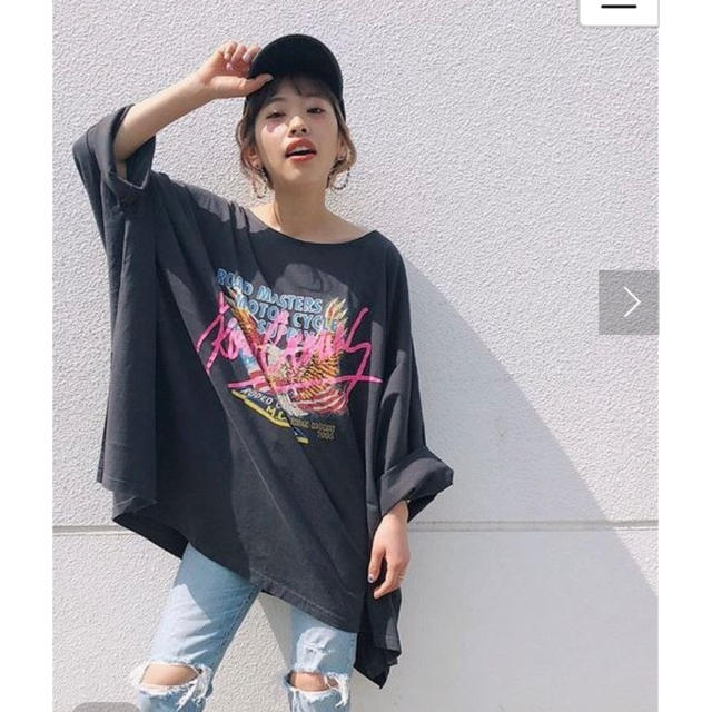 RODEO CROWNS WIDE BOWL(ロデオクラウンズワイドボウル)のRODEO CROWNS トップス レディースのトップス(Tシャツ(半袖/袖なし))の商品写真