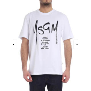 エムエスジイエム(MSGM)のMSGM 白　Tシャツ(Tシャツ/カットソー(半袖/袖なし))