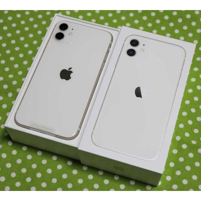 特売 新品 - Apple iPhone11 ホワイト① SIMロック解除済 本体 64GB ...