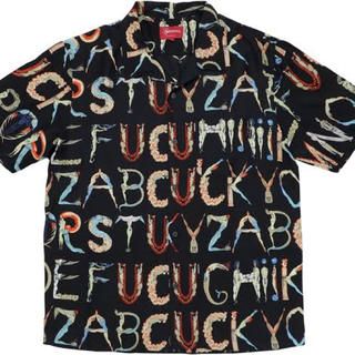シュプリーム(Supreme)の【新品】Supreme alphabet silk shirt(シャツ)