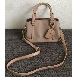 【美品】Spick&Span 別注 FIORELLI ミニボストン ショルダー付