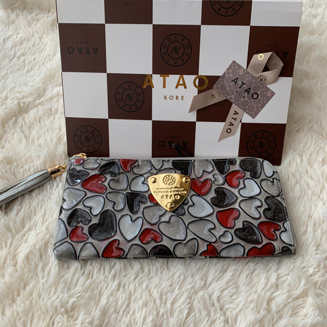 ATAO(アタオ)のATAO アタオ 2019 新作リモ ハッピーヴィトロキャトル プラチナグラス レディースのファッション小物(財布)の商品写真