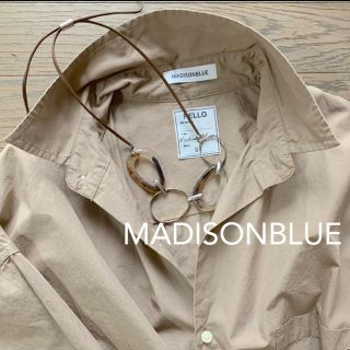 マディソンブルー(MADISONBLUE)のマディソンブルー＊定番シャツ＊ベージュ(シャツ/ブラウス(長袖/七分))