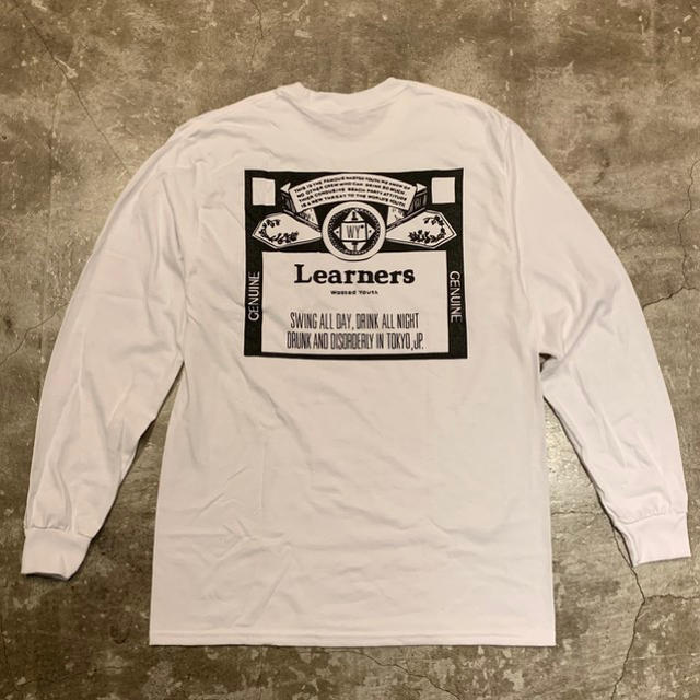 learners × wasted youth L/S T-SHIRT - Tシャツ/カットソー(七分/長袖)