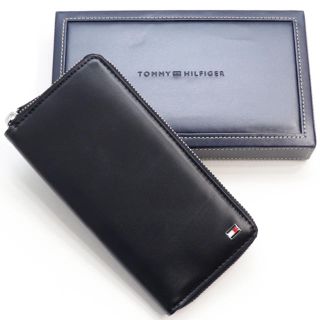 トミーヒルフィガー(TOMMY HILFIGER)の新品 トミー ヒルフィガー オックスフォード ラウンド 二つ折り 長財布 折財布(長財布)