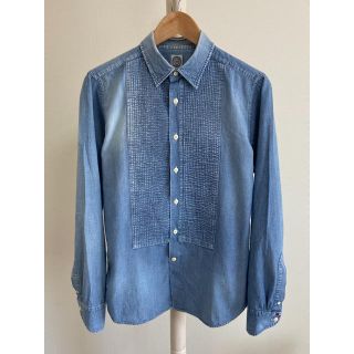 ビームス(BEAMS)のBOLZONELLA ボルゾネッラ デニム タック ブザムシャツ　39 M(シャツ)