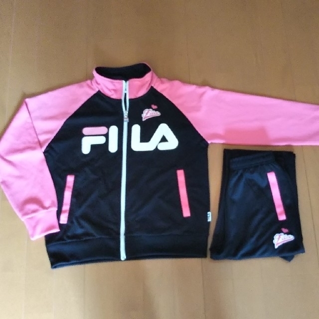 FILA(フィラ)のFILA スポーツ ジャージ 上下 150cm キッズ/ベビー/マタニティのキッズ服女の子用(90cm~)(その他)の商品写真