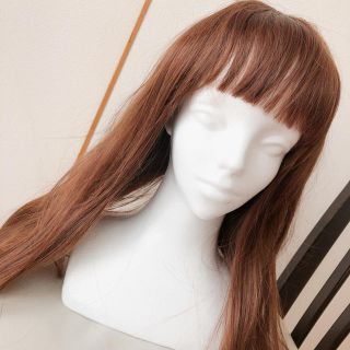 値下げ【新品未使用】ウィッグ ロング レディース 女性(ロングストレート)