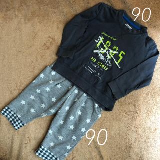 オシュコシュ(OshKosh)の90 Tシャツ ズボン セット(Tシャツ/カットソー)