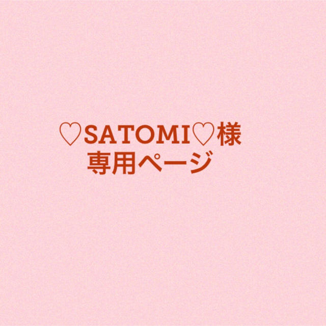 satomi 樣 専用ページ