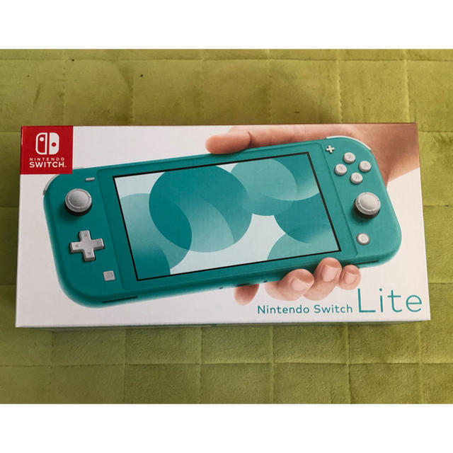 Nintendo Switch(ニンテンドースイッチ)のニンテンドースイッチ　ライト　ターコイズ　新品未開封 エンタメ/ホビーのゲームソフト/ゲーム機本体(家庭用ゲーム機本体)の商品写真