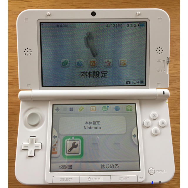 ニンテンドー 3DS LL ☆ミント×ホワイト  used品 1