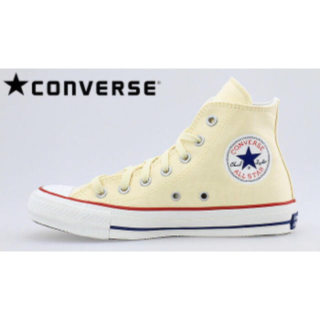 CONVERSE(コンバース)のコンバース オールスター100 カラーズ HI ナチュラルホワイト 24.5 レディースの靴/シューズ(スニーカー)の商品写真