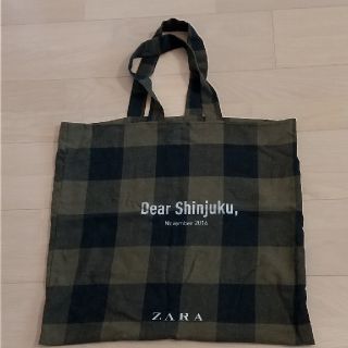 ザラ(ZARA)のZARA新宿店　リニューアルノベルティバッグ(エコバッグ)