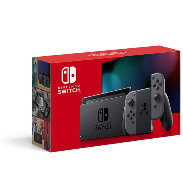 Nintendo Switch ニンテンドースイッチ　グレー家庭用ゲーム機本体