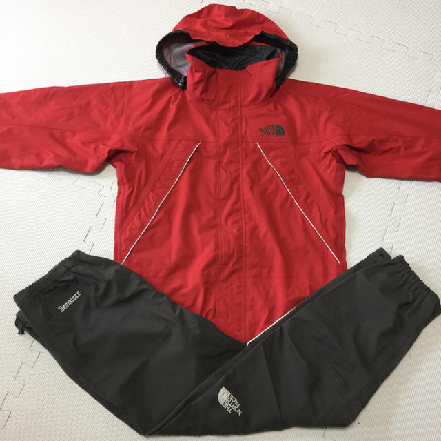 のパンツに THE NORTH FACE - レア!フード収納可!ノースフェイス