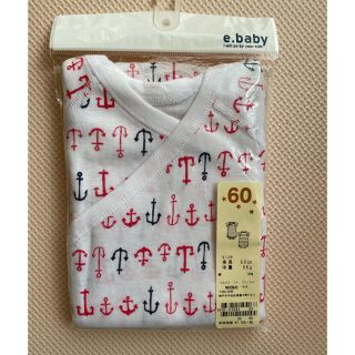 ベベ(BeBe)のロンパース　60 新品　e baby(ロンパース)