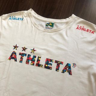 アスレタ(ATHLETA)のATHLETA★ カラフル　ロゴティー　M(Tシャツ/カットソー(半袖/袖なし))