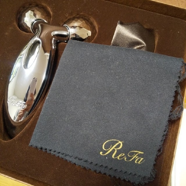 高級美品 正規品 ReFa ダブルレイ 美顔ローラー 箱•説明書付き- 高級美品 正規品 ReFa ダブルレイ 美顔ローラー 箱•説明書付き-