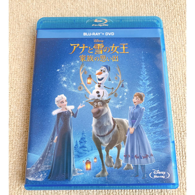 Disney(ディズニー)のアナと雪の女王／家族の思い出　ブルーレイ＋DVDセット Blu-ray エンタメ/ホビーのDVD/ブルーレイ(アニメ)の商品写真