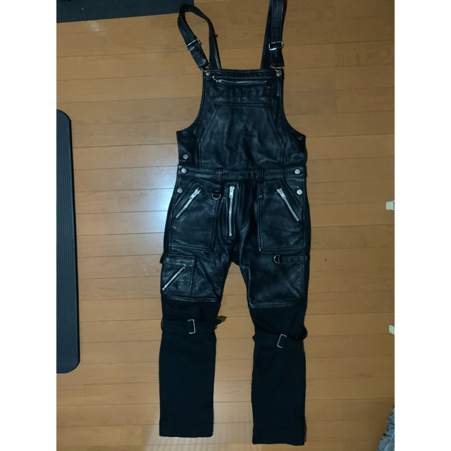 PEACEMINUSONE - 99%is レザーオーバーオールの通販 by kidill's shop
