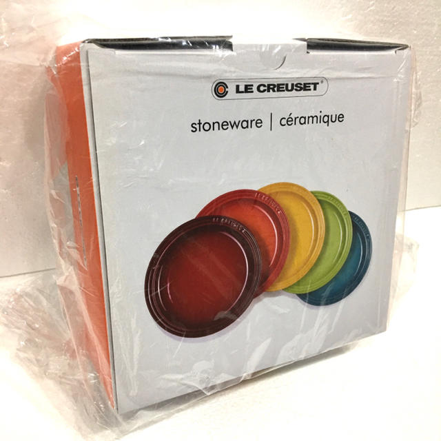 LE CREUSET(ルクルーゼ)のル・クルーゼ ラウンド プレート 23cm 5枚入り インテリア/住まい/日用品のキッチン/食器(食器)の商品写真