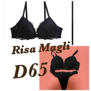 リサマリ(Risa Magli)の値下げ!! Risa Magli リサマリ ミラクルブラ D65 Tバック(ブラ&ショーツセット)