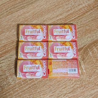 クロレッツ フルーツタブ マンゴー＆ピーチ 6個セット(菓子/デザート)