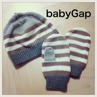 ギャップ(GAP)のベビー♡ニット帽子＆手袋(その他)