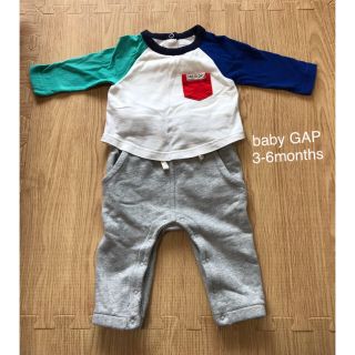 ベビーギャップ(babyGAP)のGAP ベビー　カバーオール　3-6months(カバーオール)