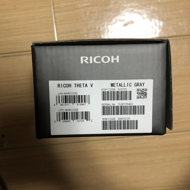 RICOH(リコー)のRICOH THETA V   スマホ/家電/カメラのカメラ(その他)の商品写真