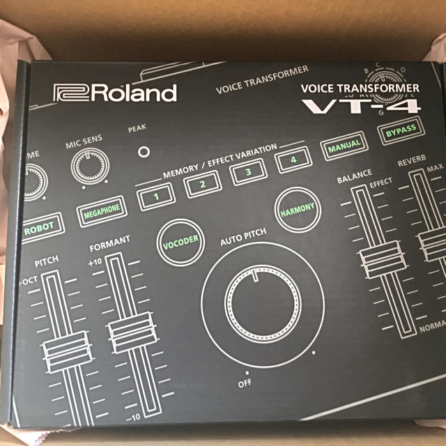 【Vtuberに大人気】Roland VT-4【ボイスチェンジャー】