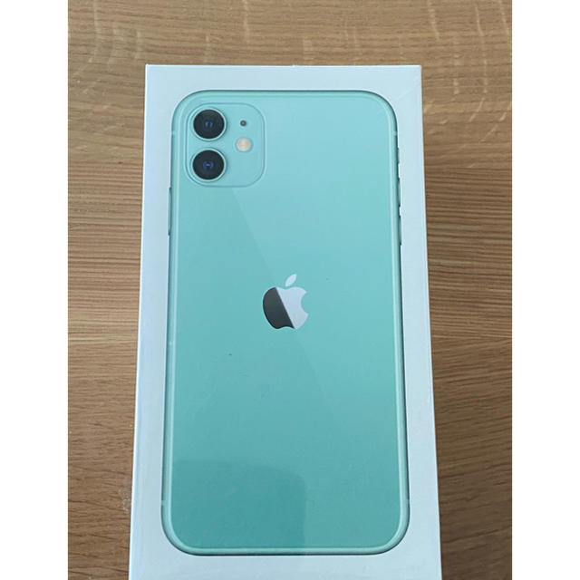 世界の iPhone - 新品未開封 iPhone11 128G SIMフリー グリーン