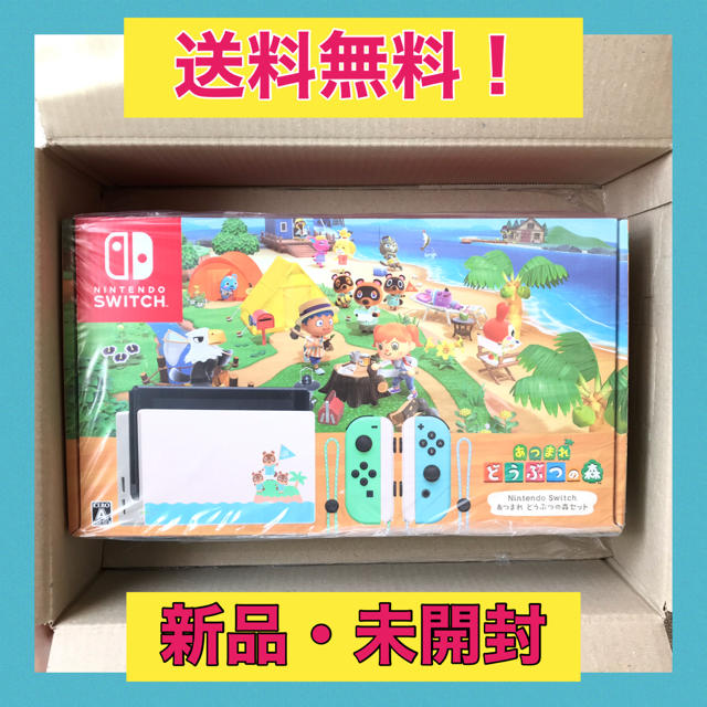 Nintendo Switch - Switch どうぶつの森　新品  任天堂  スイッチ  本体セット 本体