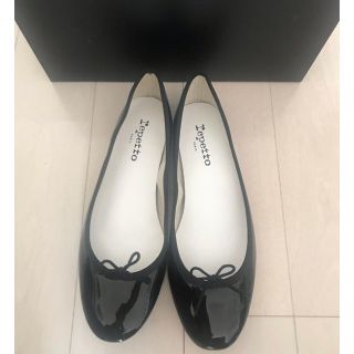 レペット(repetto)のrepetto☆定番人気バレエシューズ 黒 38 1/2 黒(バレエシューズ)