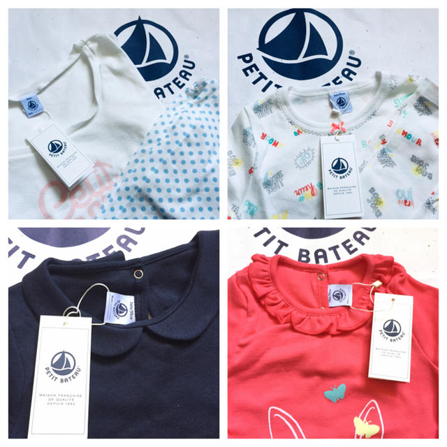 PETIT BATEAU(プチバトー)のpoppy様専用 キッズ/ベビー/マタニティのキッズ服女の子用(90cm~)(Tシャツ/カットソー)の商品写真