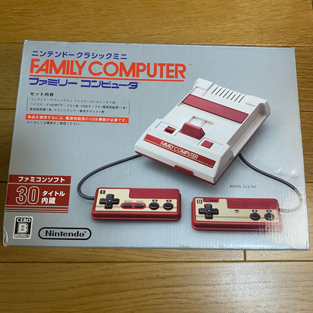 新品未開封Nintendo ゲーム機本体 ニンテンドークラシックミニ ファミリー